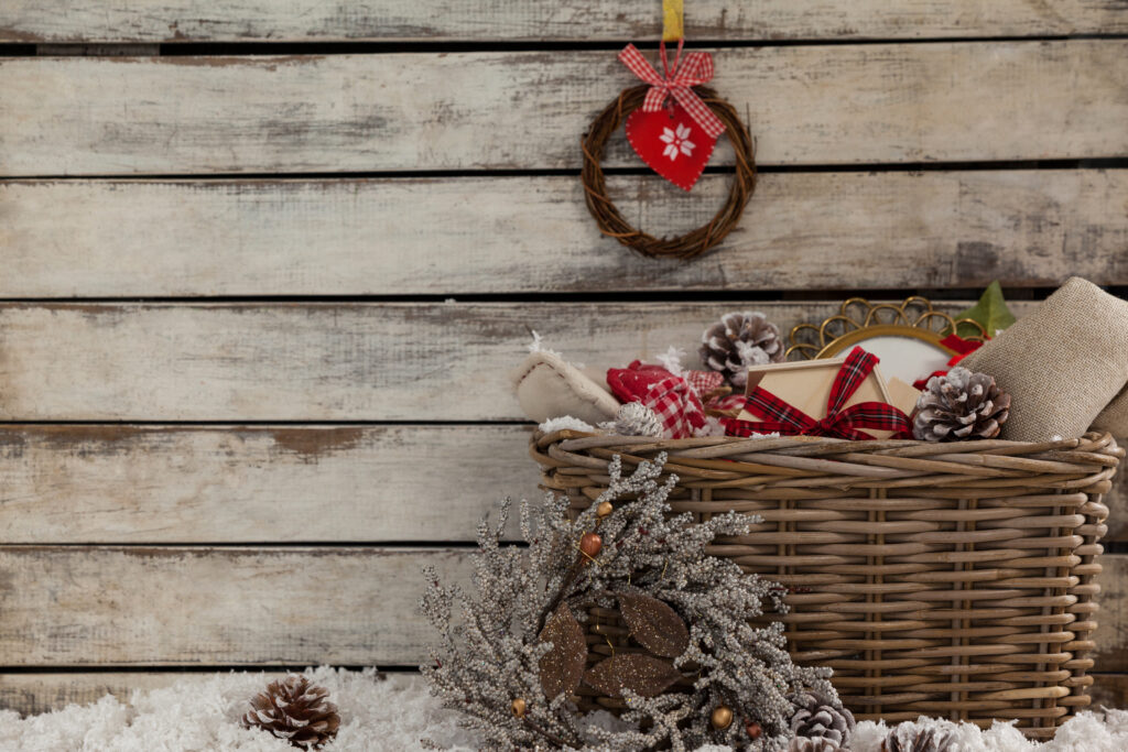 Cestino strenna natale