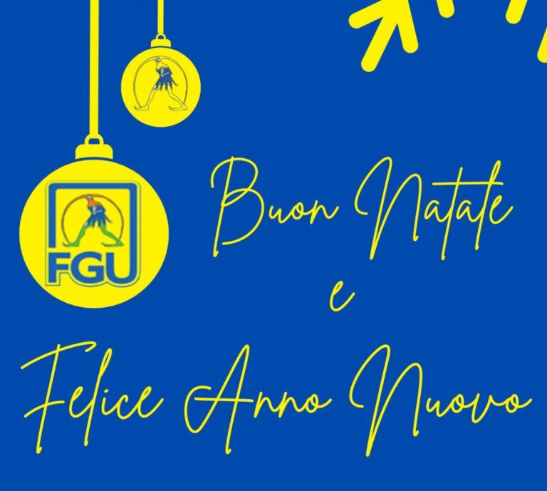 Auguri di Buon Natale e felice Anno Nuovo!